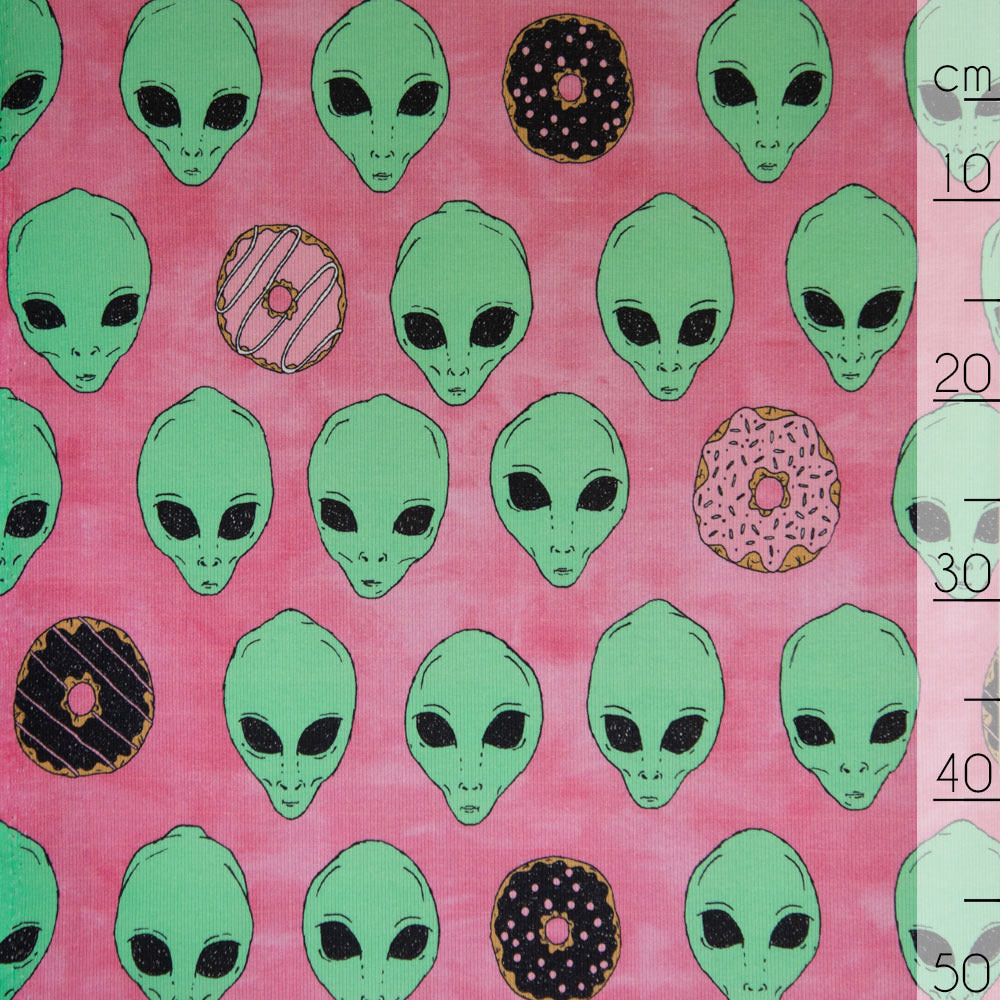 Aliens Organic Rib Knit