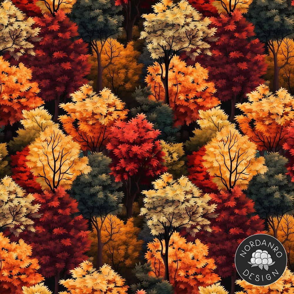 Autumn Trees Organic Jersey