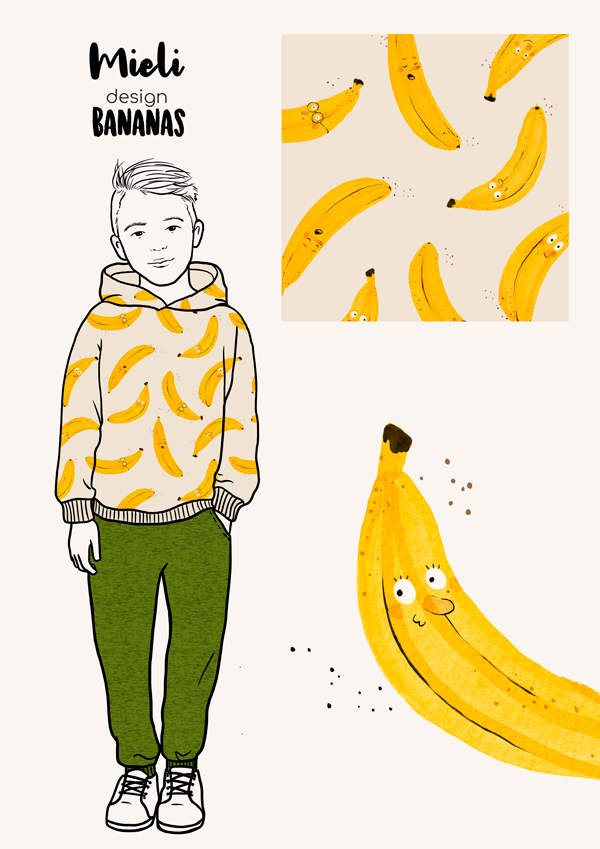 Bananas Organic French Terry