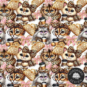 Cats & Bows Organic Jersey