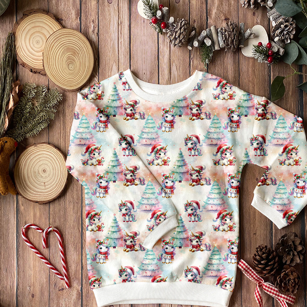 Christmas Unicorns Organic Jersey