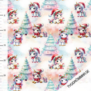 Christmas Unicorns Organic Jersey