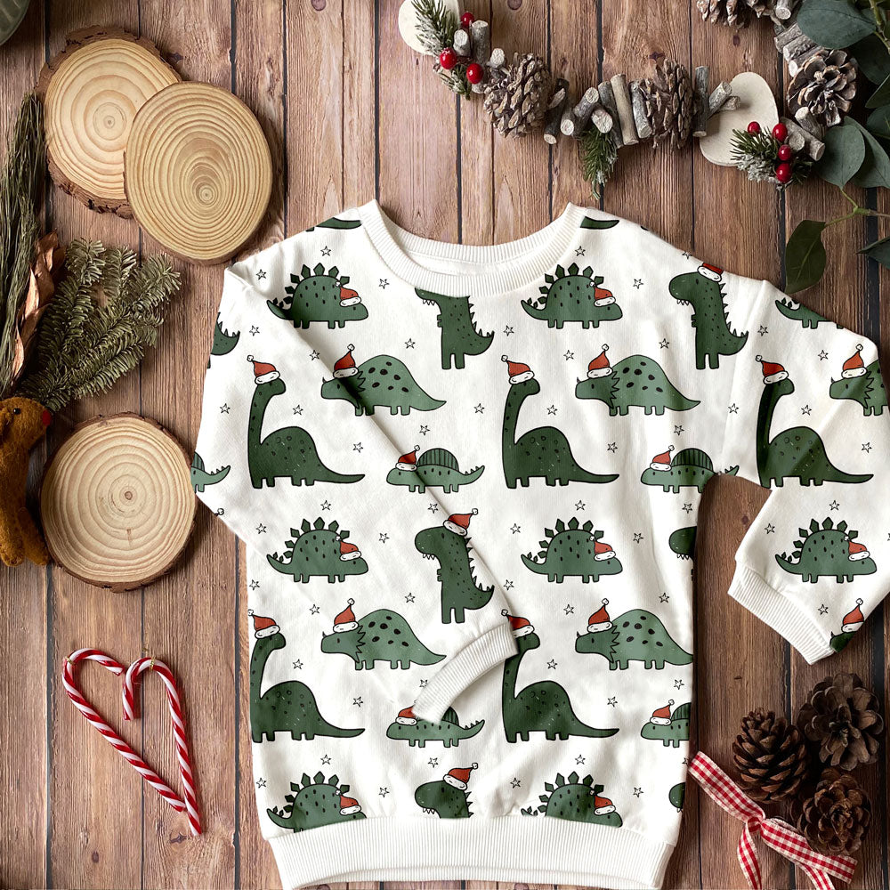 Christmas Dinos Organic Jersey