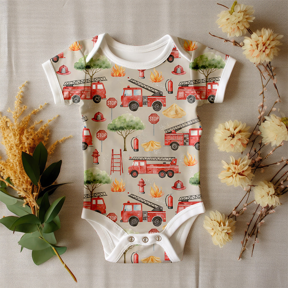 Firetrucks Organic Jersey