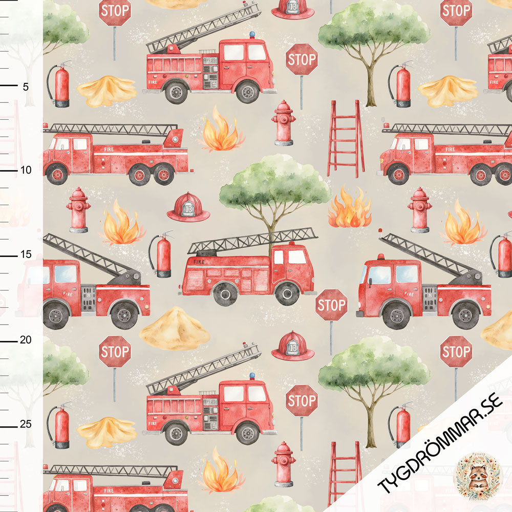 Firetrucks Organic Jersey
