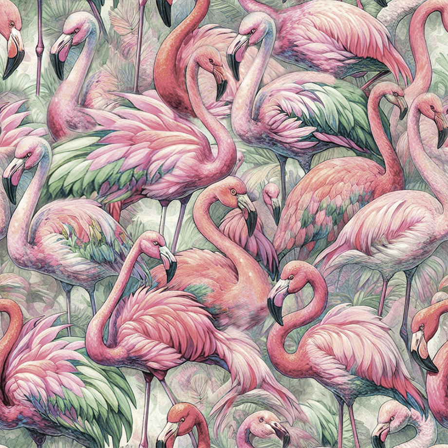 Flamingo Party Organic Jersey