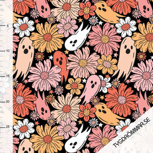 Flowers N Ghost Pink Organic Jersey
