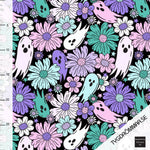 Ghost N Flowers Purple Organic Jersey
