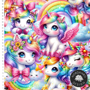 Glitter Unicorn Organic Jersey