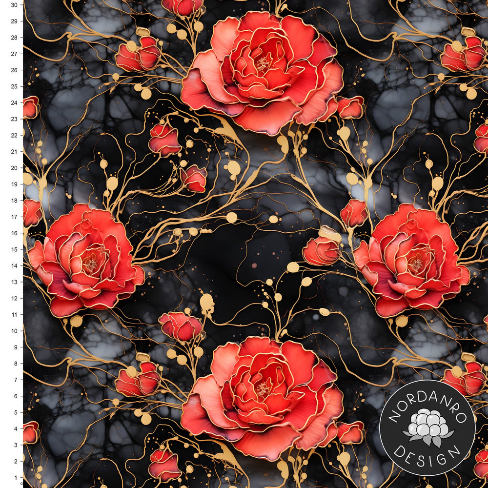 Ink Roses Organic Jersey