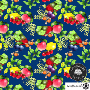 Juicy Fruit Dark Blue Organic Jersey