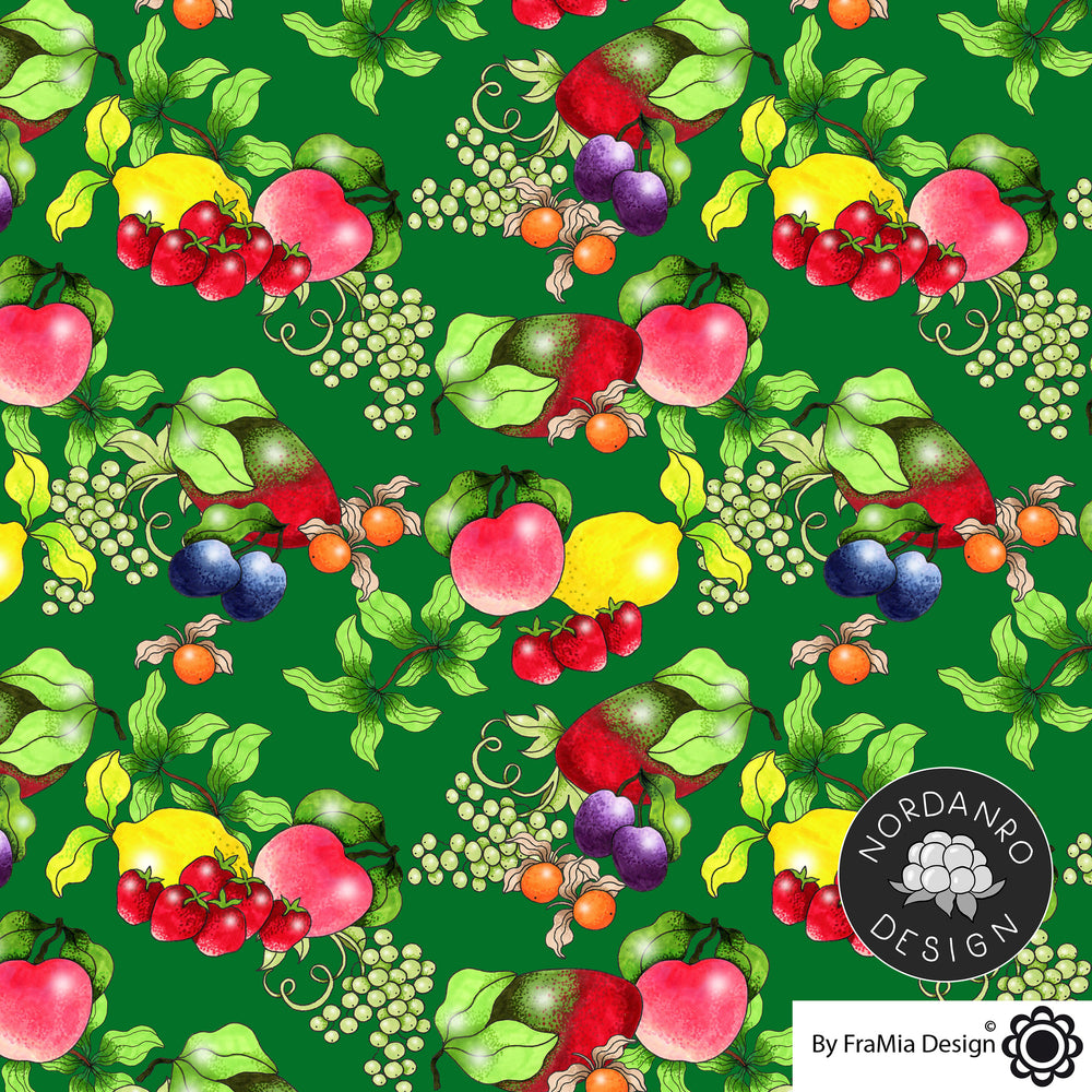 Juicy Fruit Green Organic Jersey