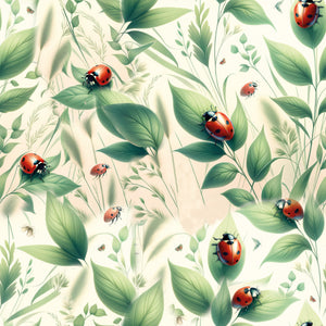 Ladybug Leaves Organic Jersey