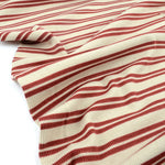 Lines Organic Ribbed Knit, Marsala