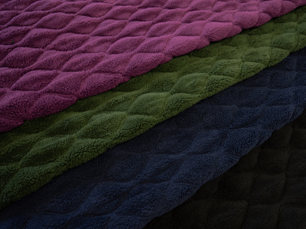 Matilda Black Quilted Doubleface