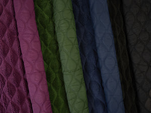 Matilda Black Quilted Doubleface