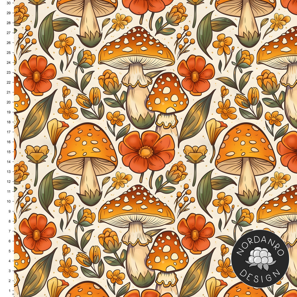 Mushroom Flora Organic Jersey
