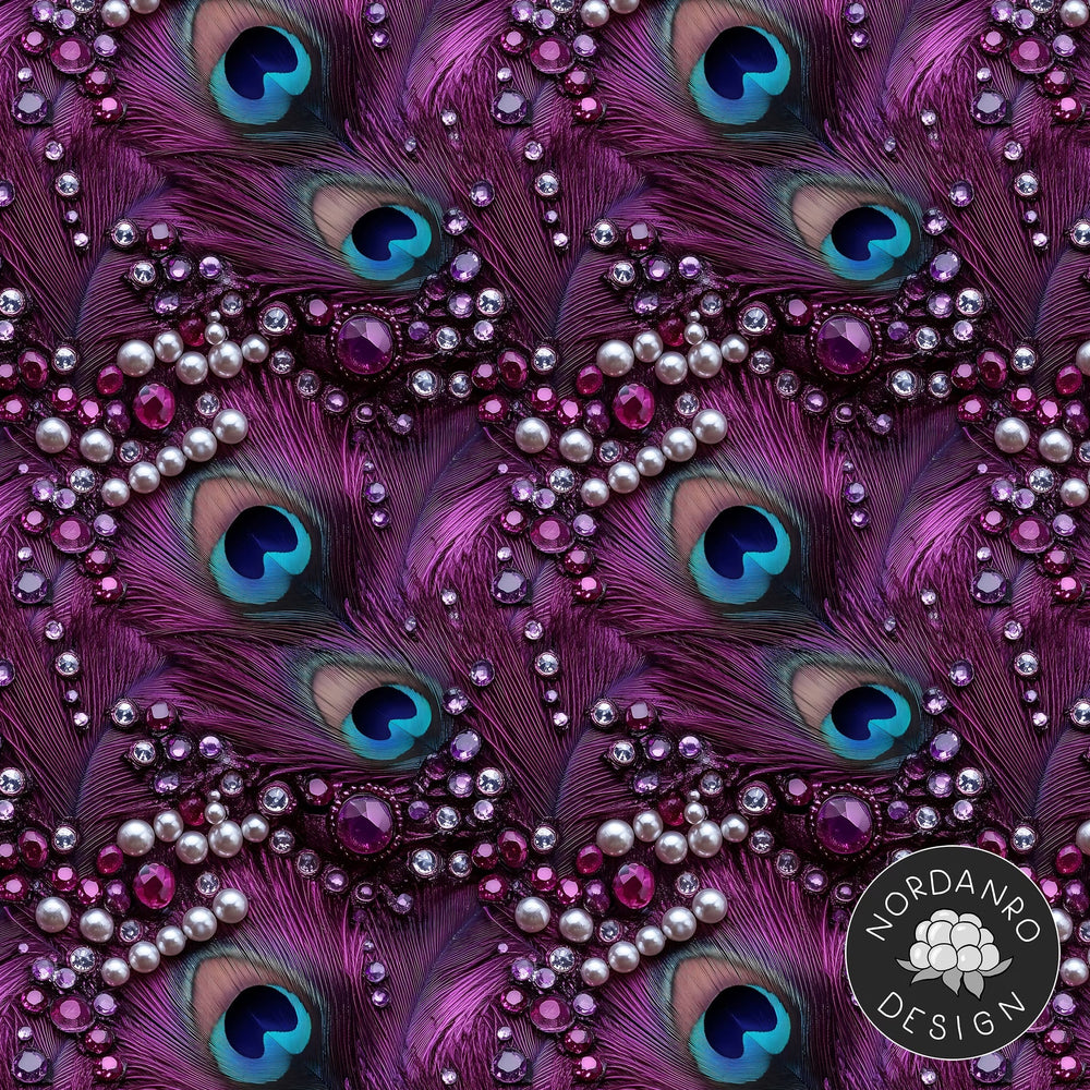 Pearly Peacock Organic Jersey