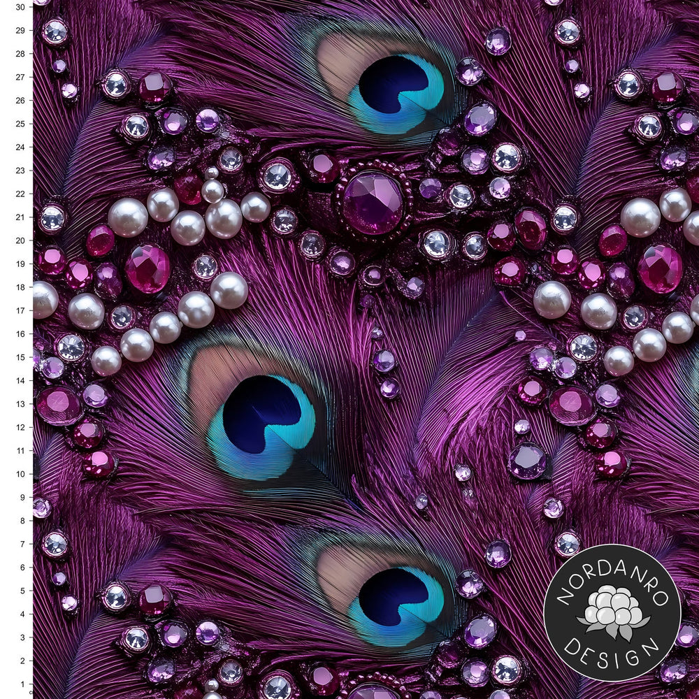 Pearly Peacock Organic Jersey