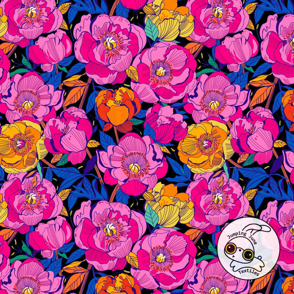 Peony Disco Organic Jersey