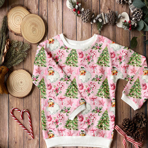 Pink Christmas Organic Jersey