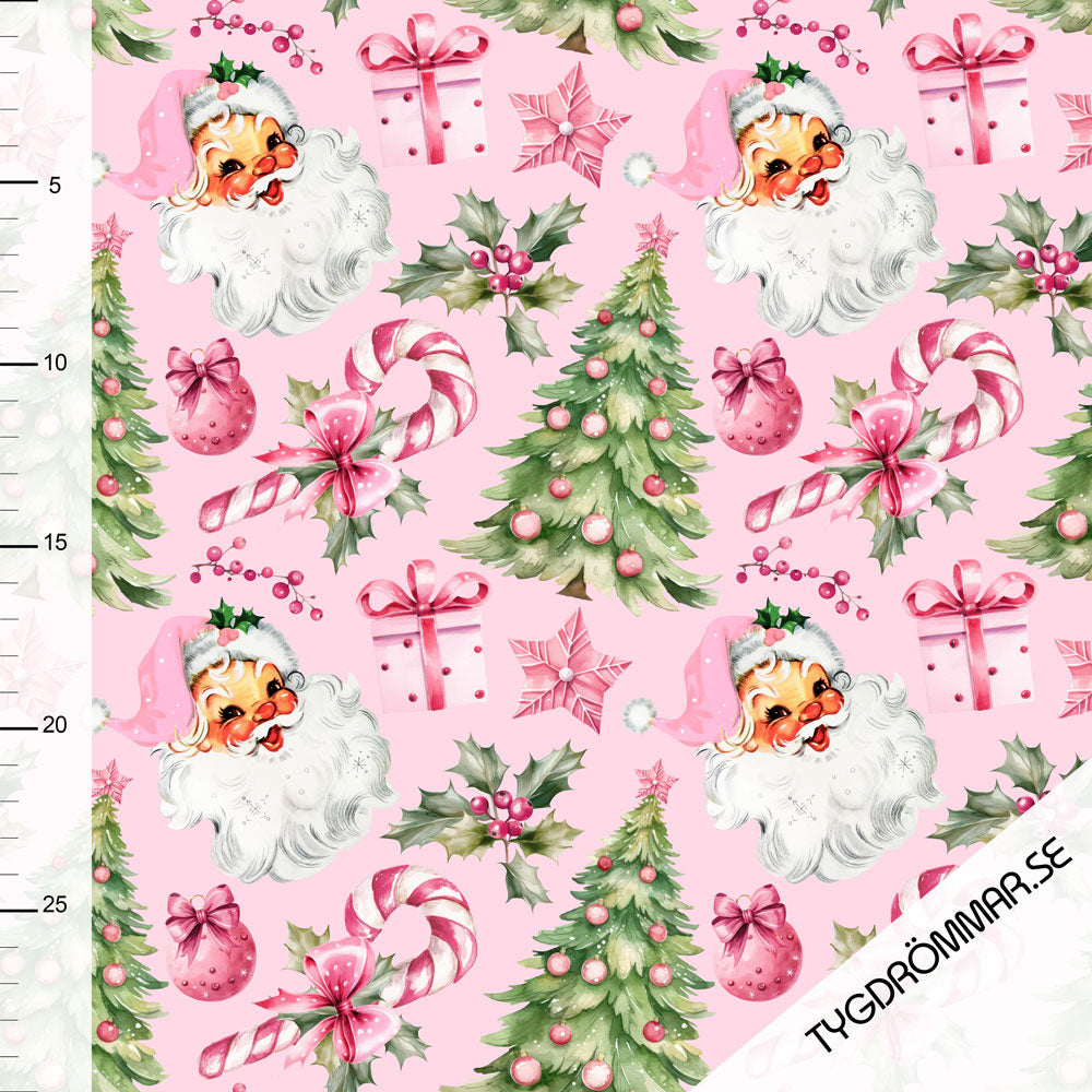 Pink Christmas Organic Jersey