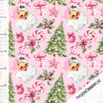 Pink Christmas Organic Jersey