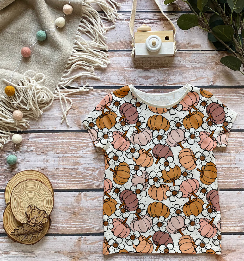 Pumpkins Pink Organic Jersey