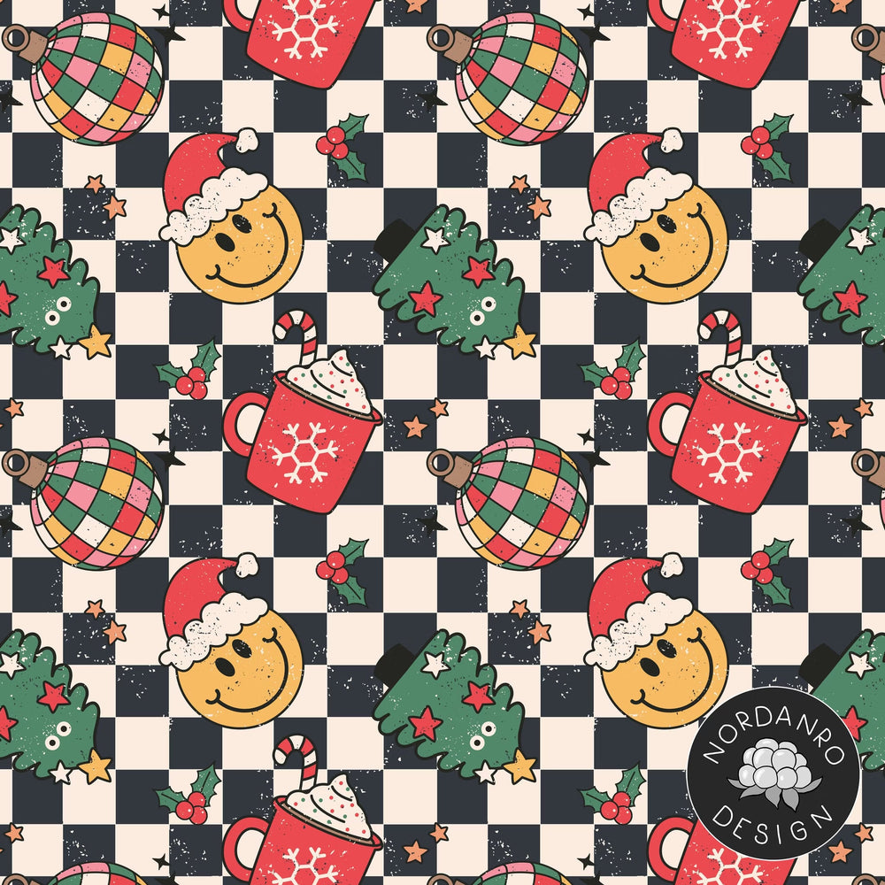 Retro Christmas Organic Jersey