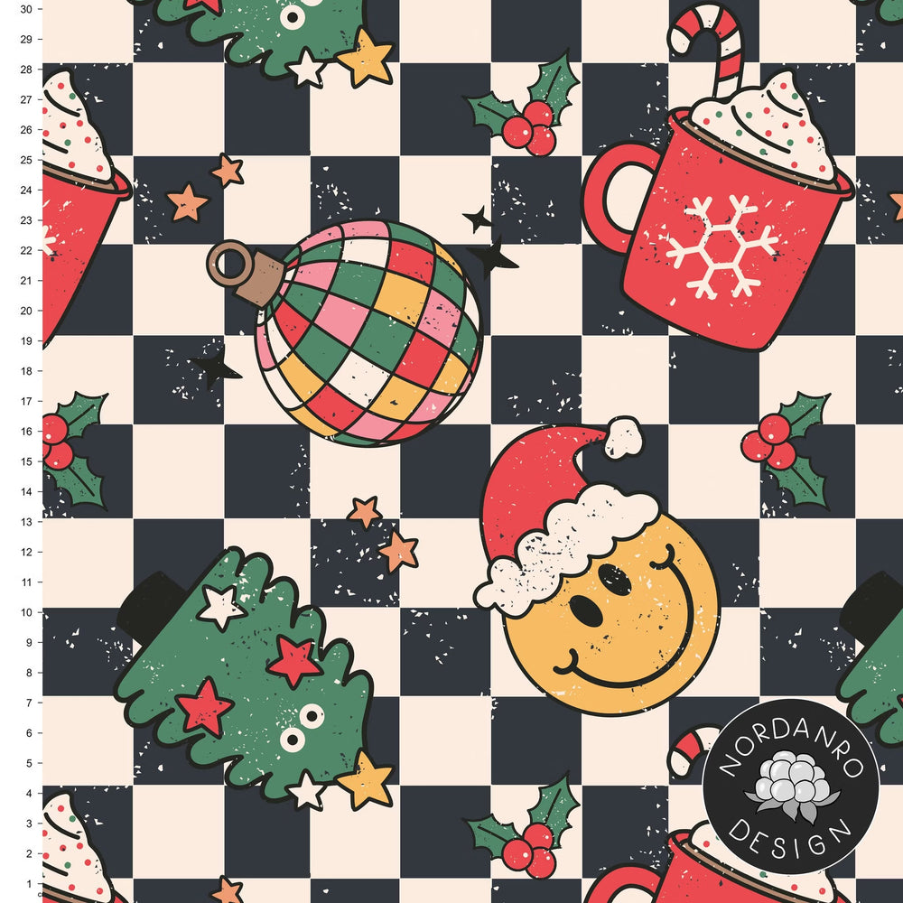 Retro Christmas Organic Jersey
