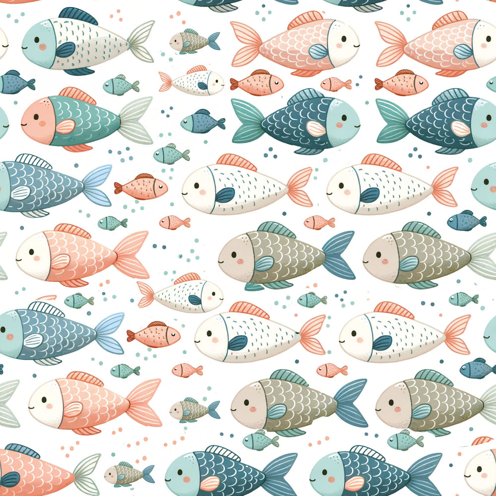 School of Fish Pastel Organic Jersey