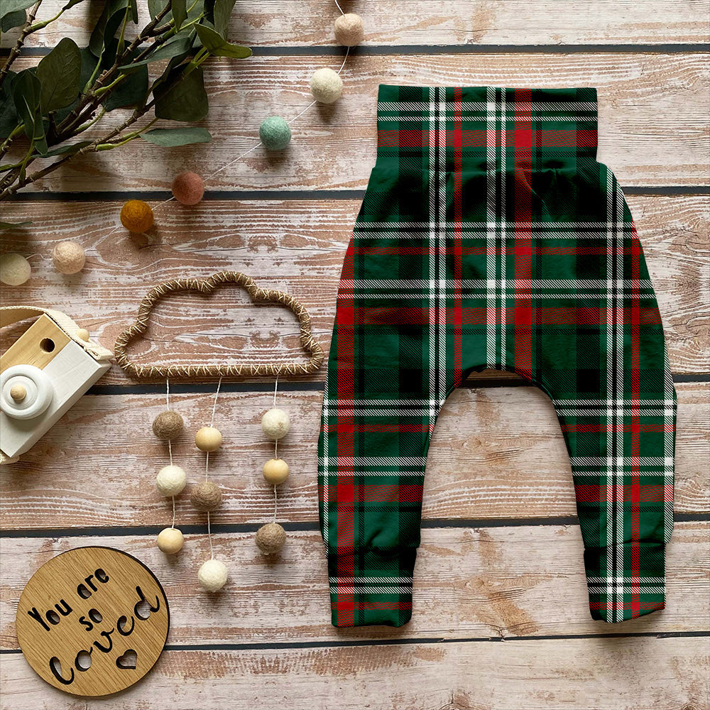 Small Plaid Green Organic Jersey