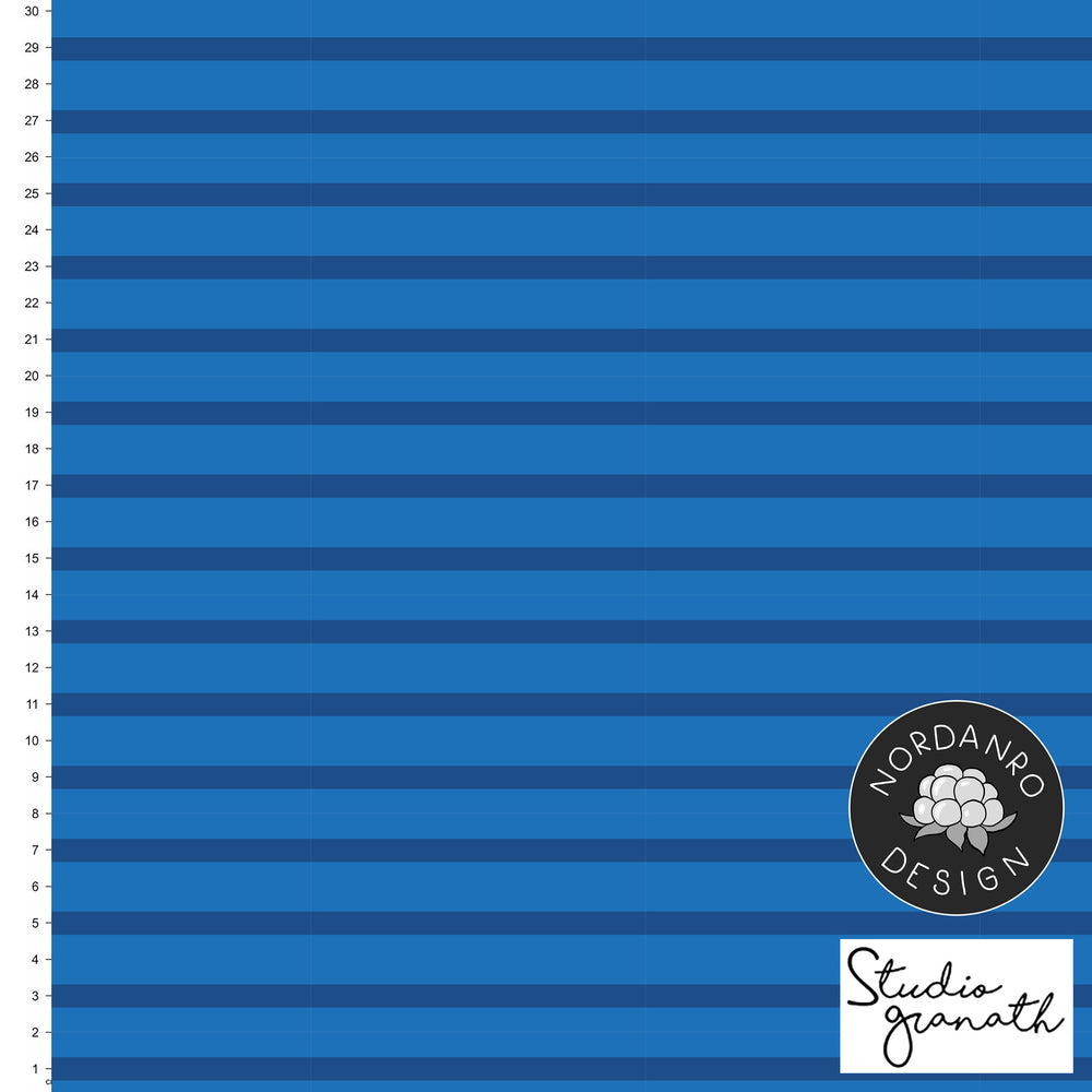 Stripes Blue Organic Jersey