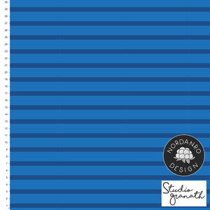 Stripes Blue Organic Jersey