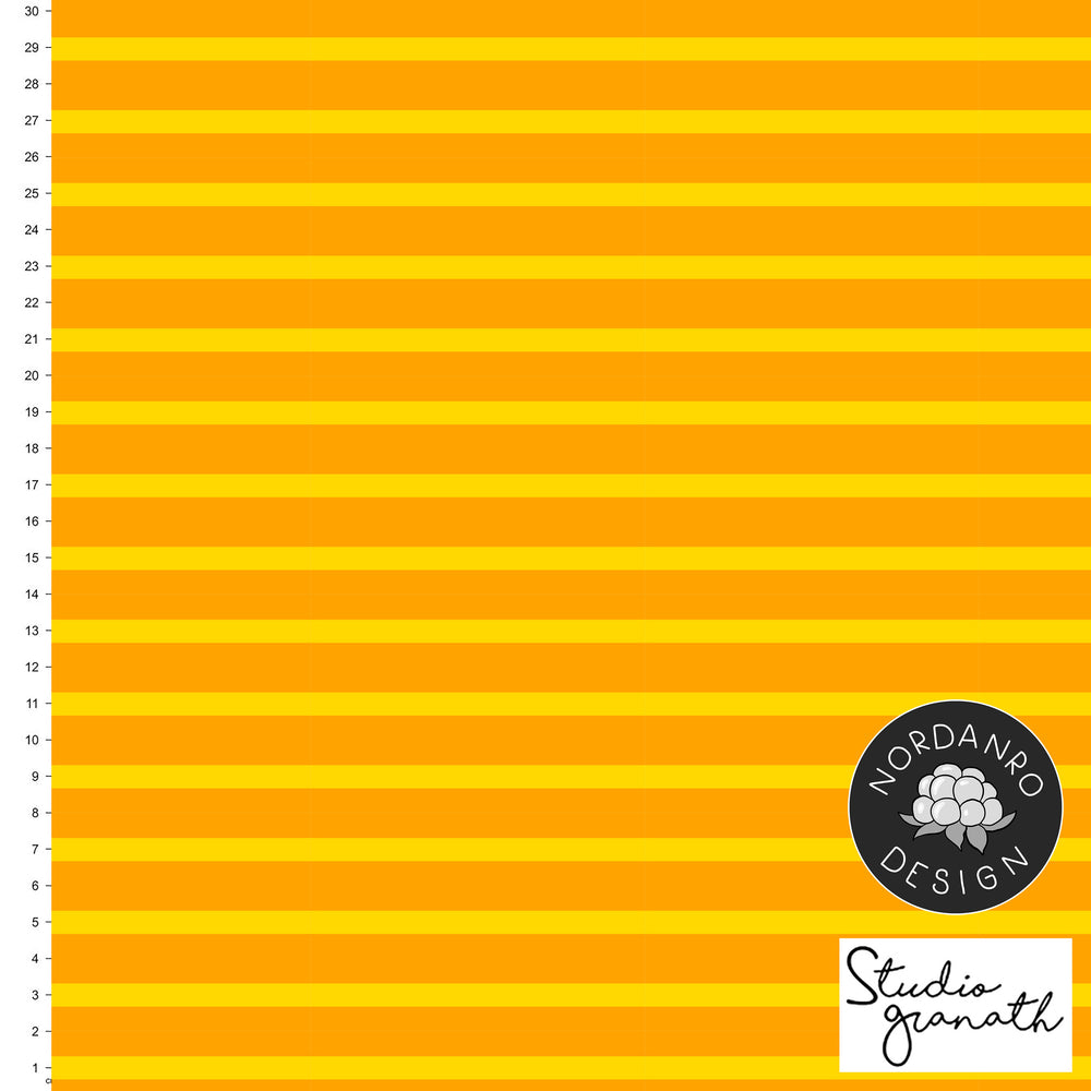Stripes Orange Organic Jersey