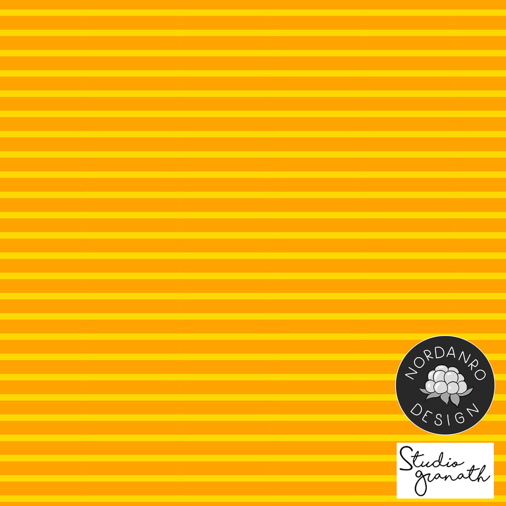 Stripes Orange Organic Jersey