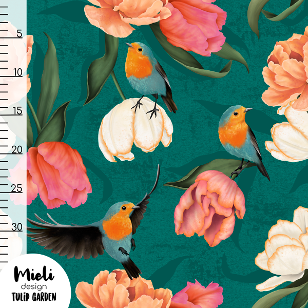 Tulip Garden Organic Jersey