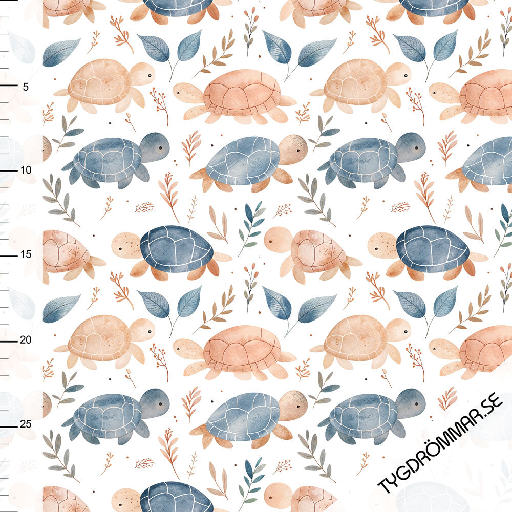 Turtles Blue Organic Jersey