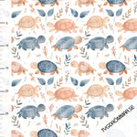 Turtles Blue Organic Jersey