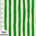 Watercolor Stripes Organic Jersey