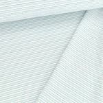 Yarn Dyed Stripes Blue Organic French Terry