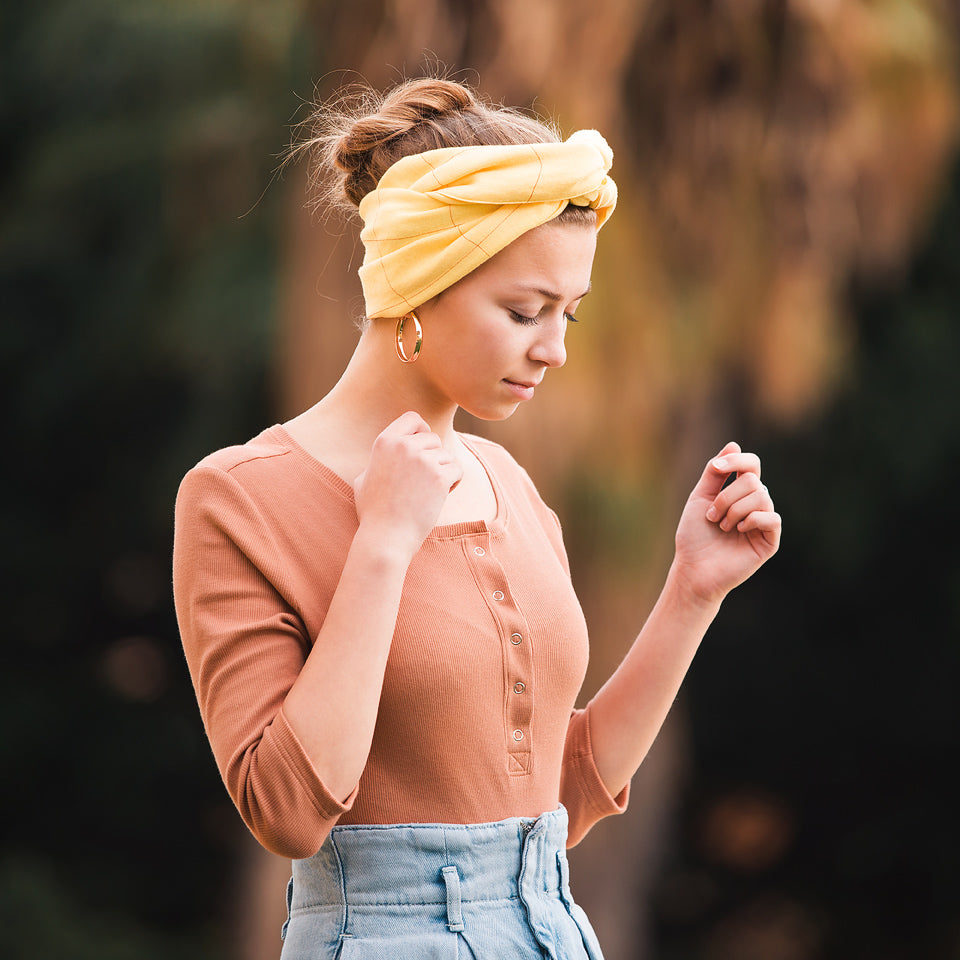 Rib Knit, Pecan Brown