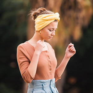 Rib Knit, Pecan Brown