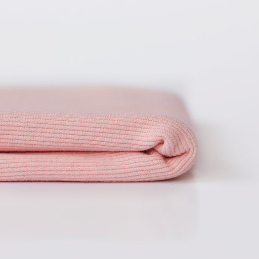 Rib Knit, Peachskin Pink