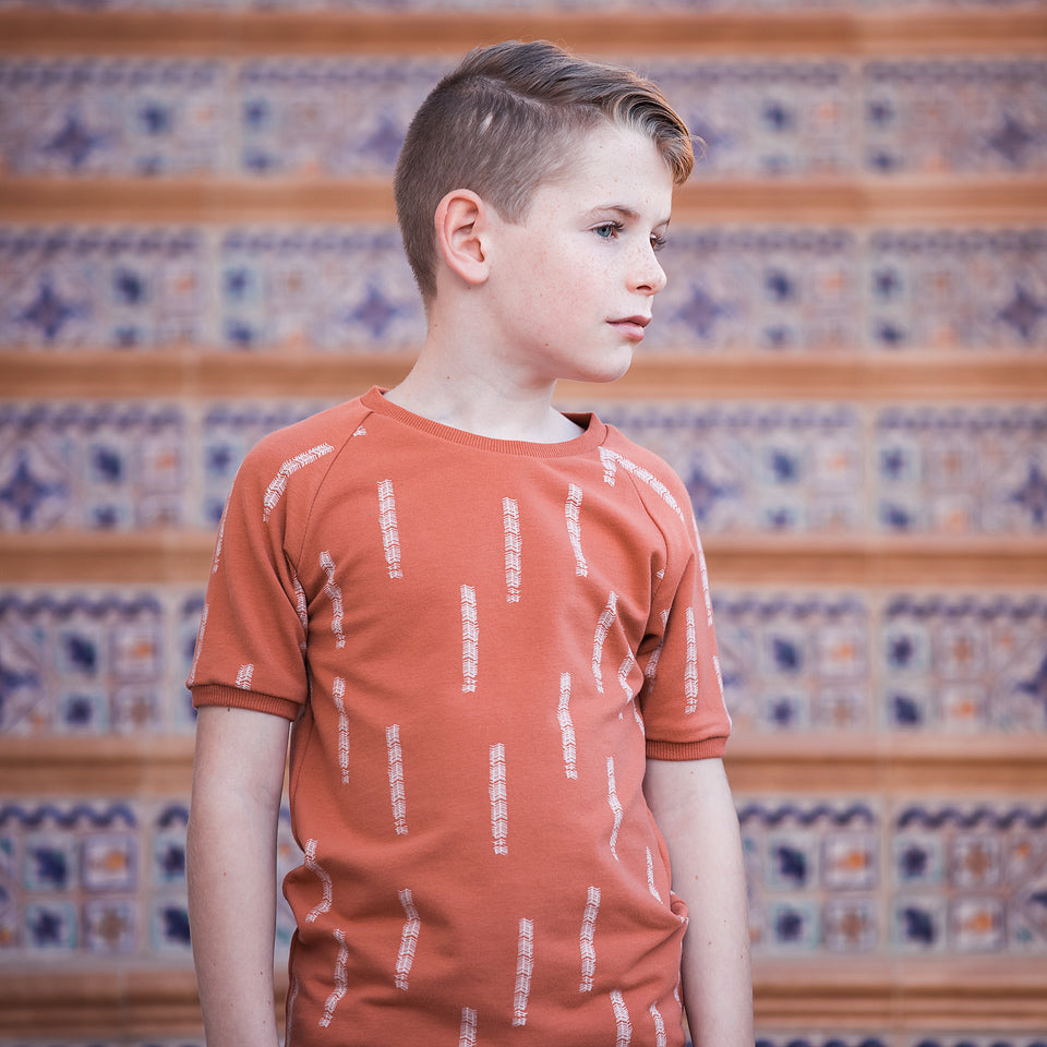 Rib Knit, Aragon Brown