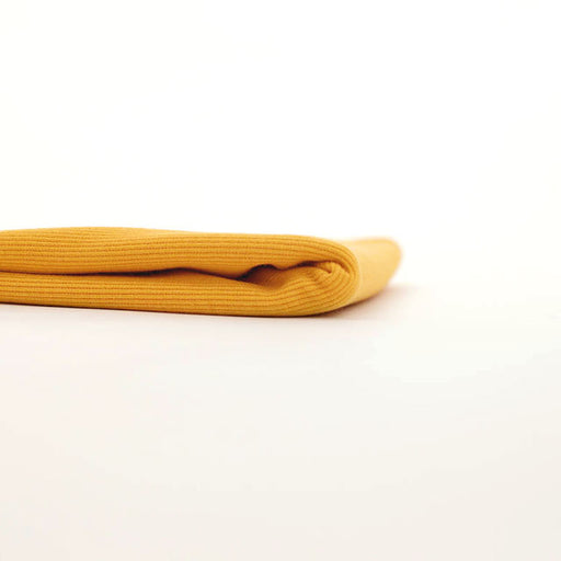 Rib Knit, Amber Yellow