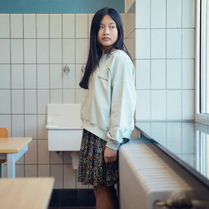 Rib Knit, Ether Blue