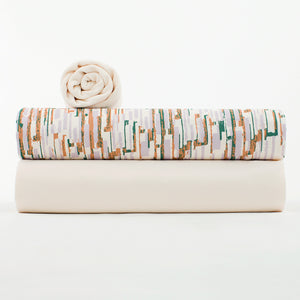 French Terry, Bridal Blush Beige