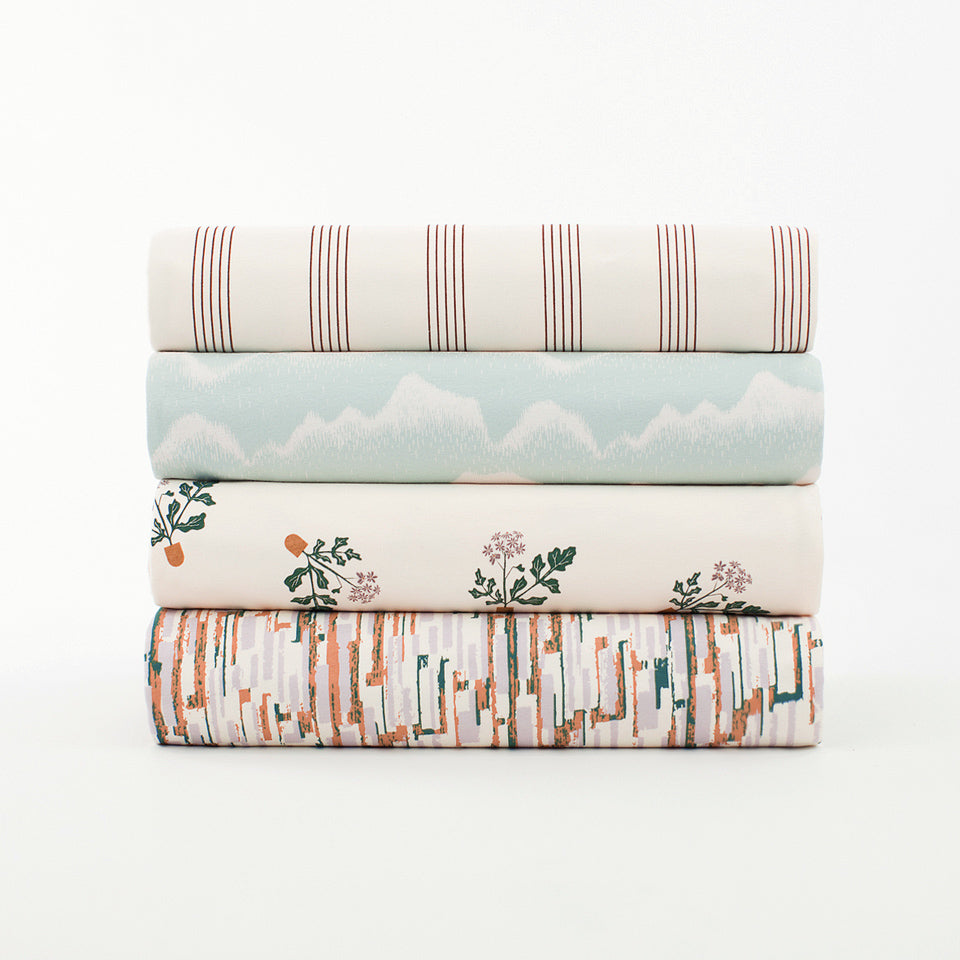 Laundry Days French Terry, Bridal Blush Beige