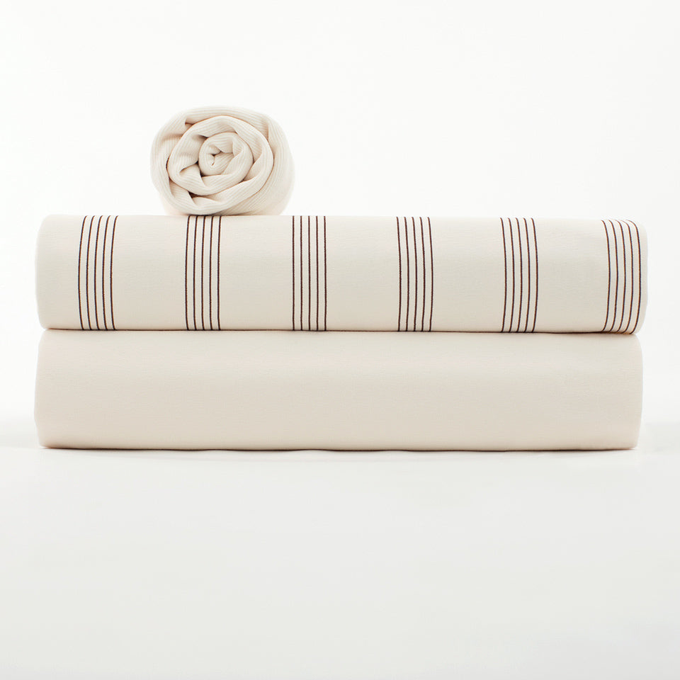 French Terry, Bridal Blush Beige